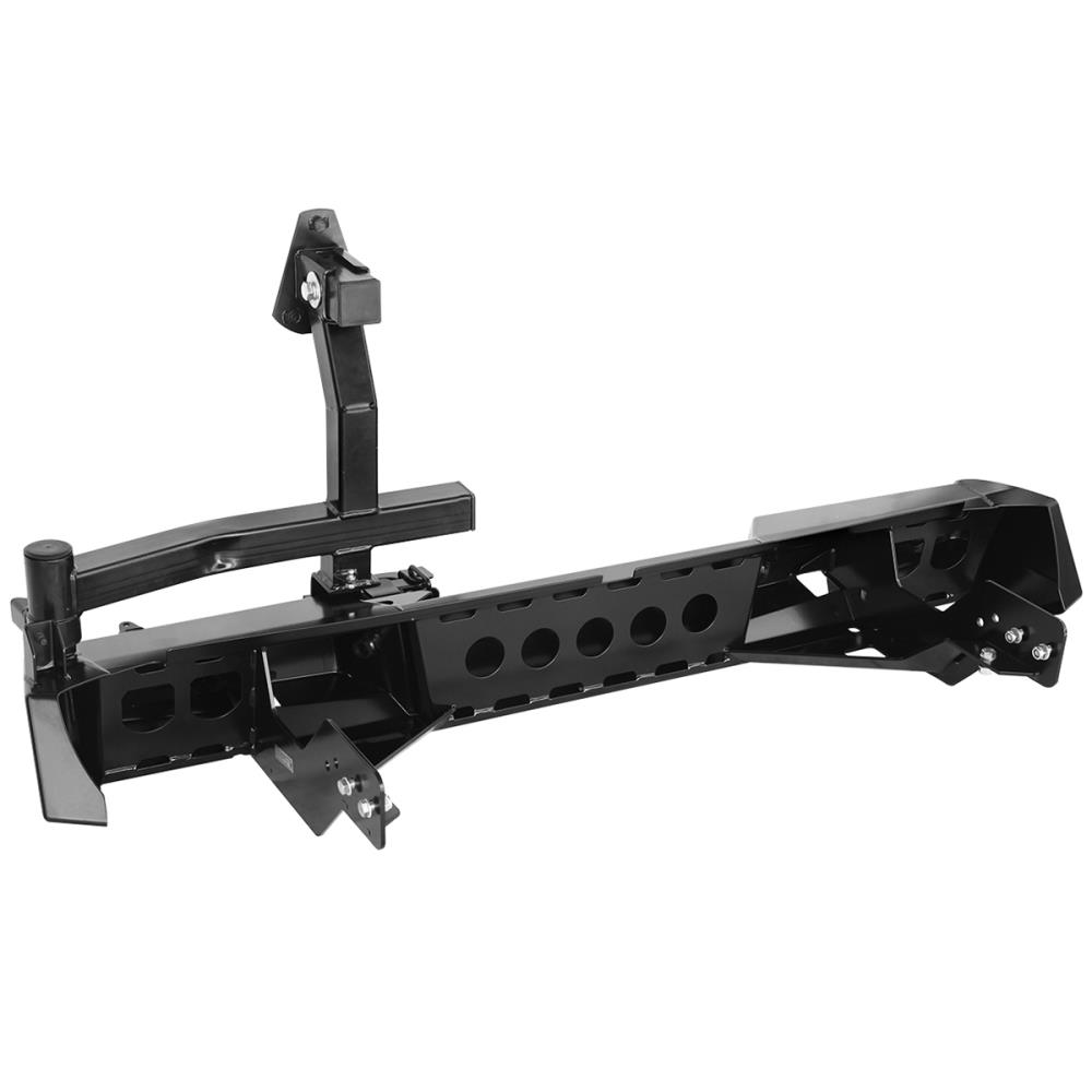 Бампер РИФ задний Fiat Fullback с фонарями и калиткой, без фаркопа