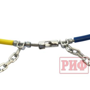 Цепи противоскольжения РИФ 4х4 "соты" 16 мм, 235/75R16, 245/60R18, 245/65R17, 245/70R16, 245/65R17, 245/70R16