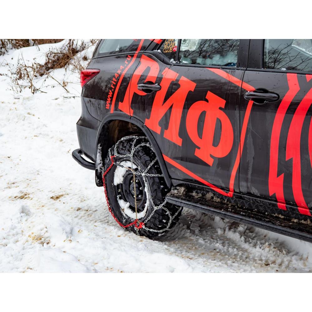 Цепи противоскольжения РИФ 4х4 "соты" 16 мм, 235/80R17, 235/85R16, 245/65R18, 245/75R17, 255/55R19, 255/60R18, 265/60R18, 265/65R17, 265/70R16
