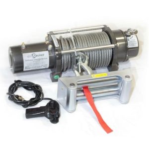 Лебедка электрическая автомобильная СТОКРАТ SD 12.5 SW, 12V, 6.5 л.с.