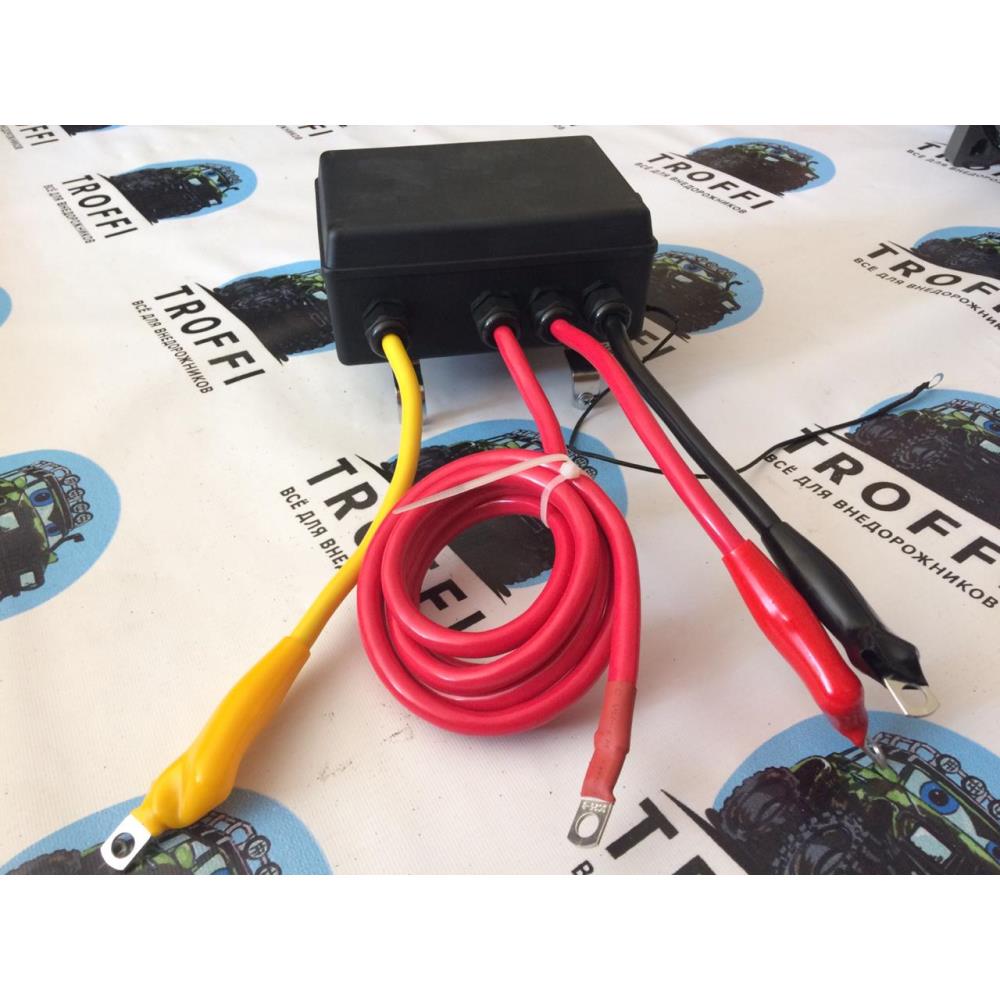 Лебёдка электрическая 12V Electric Winch 12000 lbs 5443 кг (влагозащищенная)