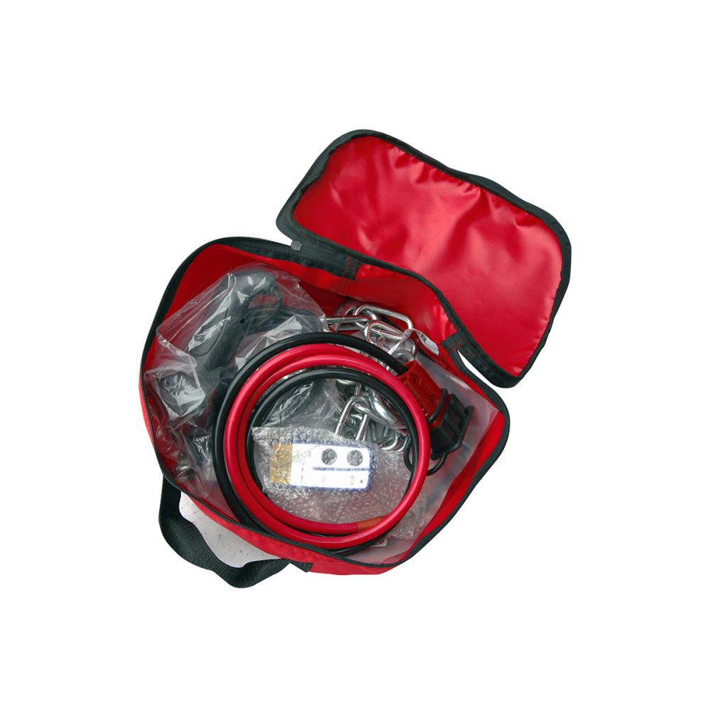 Лебёдка переносная РИФ 9.5XS c площадкой на цепях и проводами (в сборе) корот. барабан, синт. трос Лебёдка переносная РИФ 9.5XS c площадкой на цепях и проводами (в сборе) корот. барабан, синт. трос