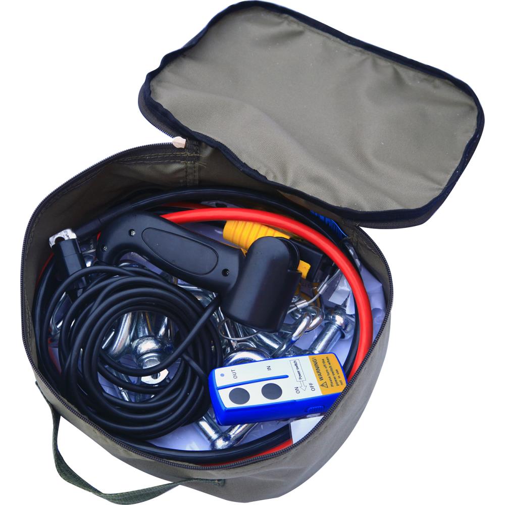 Лебёдка переносная РИФ 9.5XS c площадкой на цепях и проводами (в сборе), коротий барабан, стальной трос Лебёдка переносная РИФ 9.5XS c площадкой на цепях и проводами (в сборе), коротий барабан, стальной трос