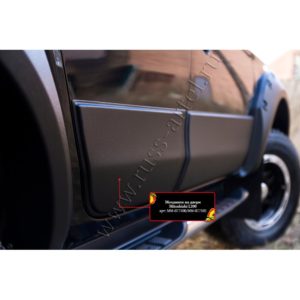 Молдинги на двери Fiat Fullback 2016-