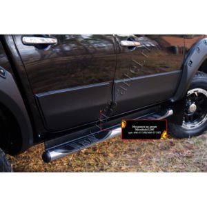 Молдинги на двери и задние крылья Fiat Fullback