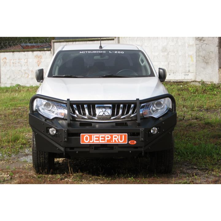 Передний силовой бампер OJ серии Трофи на Fiat Fullback 2016+ Передний силовой бампер OJ серии Трофи на Fiat Fullback 2016+