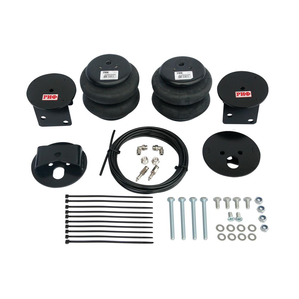 Пневмоподвеска РИФ для Fiat Fullback на задний мост для лифтованной подвески 50 мм Пневмоподвеска РИФ для Fiat Fullback на задний мост для лифтованной подвески 50 мм