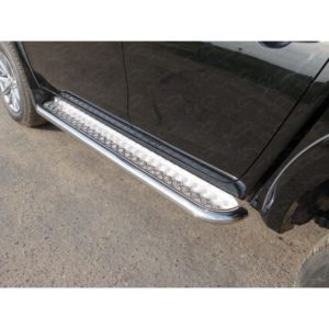 Пороги с площадкой 60,3 мм FIAT Fullback