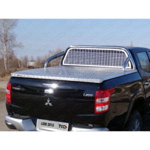 Защита кузова и заднего стекла (для крышки без надписи) 75х42 мм Fiat Fullback 2016-2019