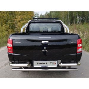 Защита кузова со светодиодной фарой 75х42 мм для Fiat Fullback 2016-2019